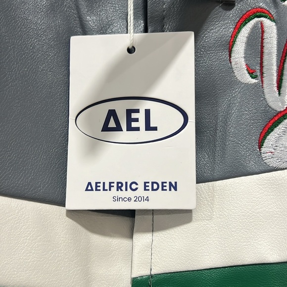 Men’s Vintage Style Class Of 1987 Varsity Jacket Detach Lower Half AEL Gray M - Picture 6 of 11